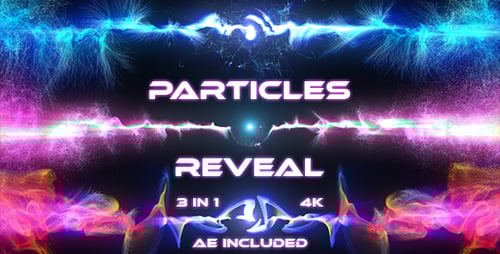 Abstract Energy Particle Reveal Animation