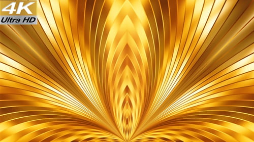 Goldene Bühne 4k