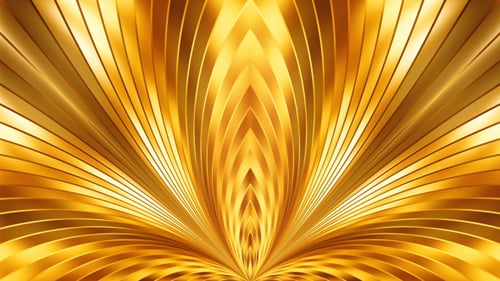 Abstrakte goldene Bühne