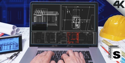 Architect Using Laptop