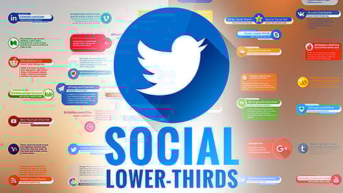 Social Media Lower Thirds