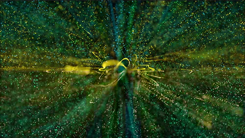 Beautiful Scribble Particles Background