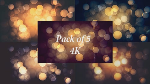 Cinematic Bokehs Background Pack