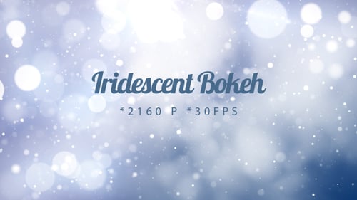 Sparkling Bokeh Lights and Glitter Particles Background Loop