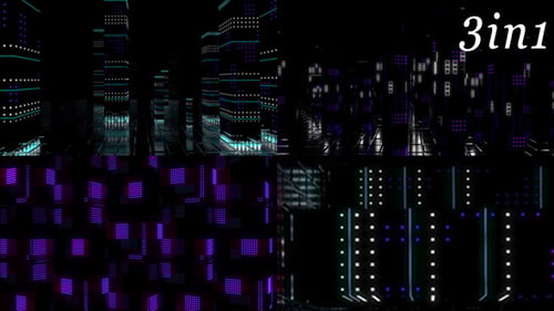 Night Led - VJ Loop Pack (3in1)