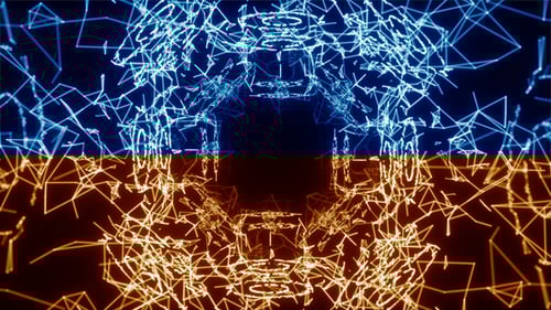 Tech Lines Motion Background