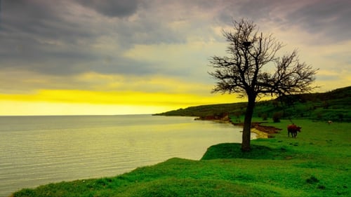 Dramatic Sunset Sky.