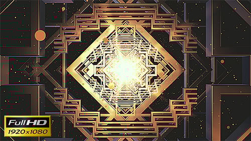 Art Deco Loop Background