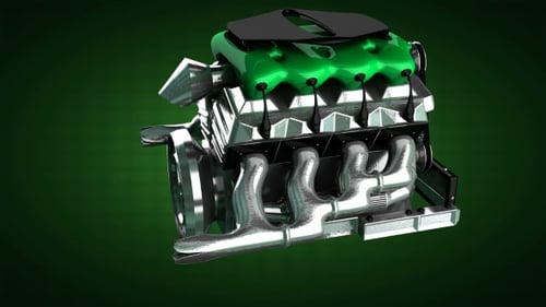 Drehbarer Automotor