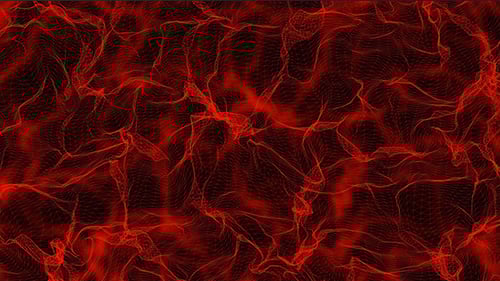 Red Abstract Fluid Network Background Animation