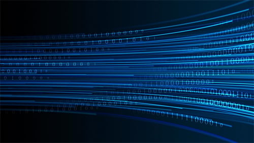 Contexte abstrait des informations binaires sur le flux de données