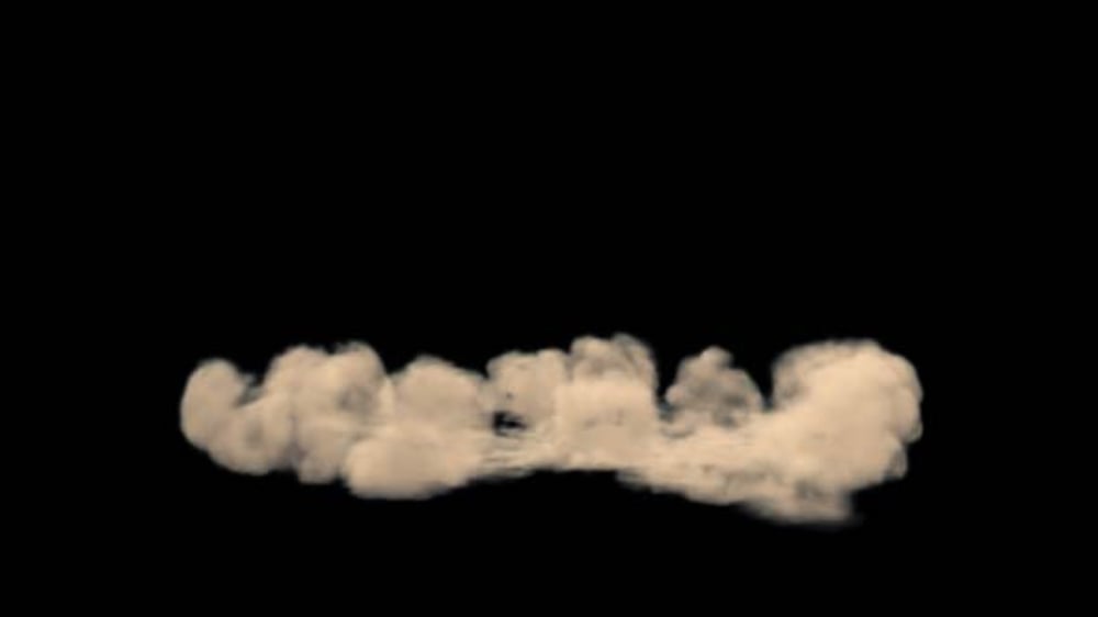 Realistic Animated Dust Cloud Effect with Alpha Channel, Backgrounds ...