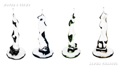 Realistic Water Drop Splash Fluid Animation