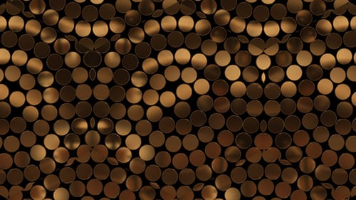 Goldmünzen Kaleidoskop