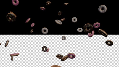 Donuts Falling