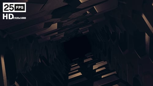 Abstract Geometric Tunnel Flight Loop Background