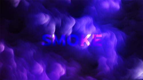Purple Smoke Background
