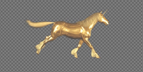 Golden Unicorn - Gallop Loop - Seitenansicht