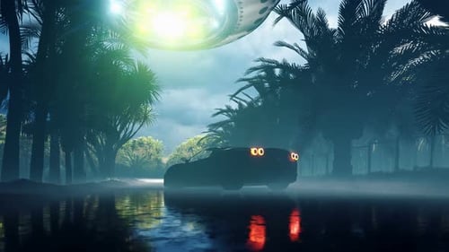 An Alien UFO
