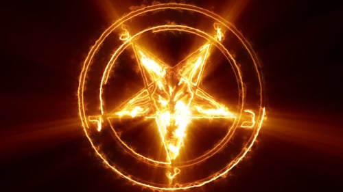 Baphomet-Pentagramm-Symbol