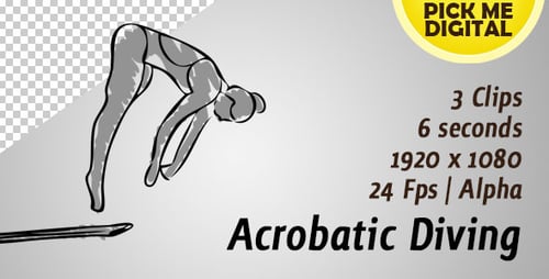 Akrobatisches Tauchen