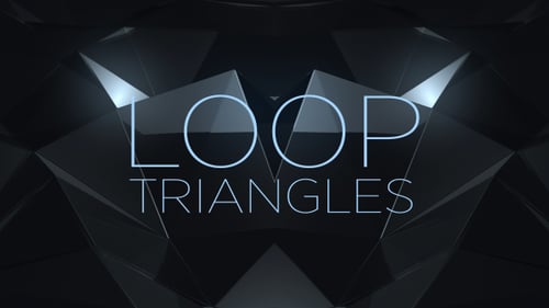 Hintergrund mit schwarzen blauen Dreiecken