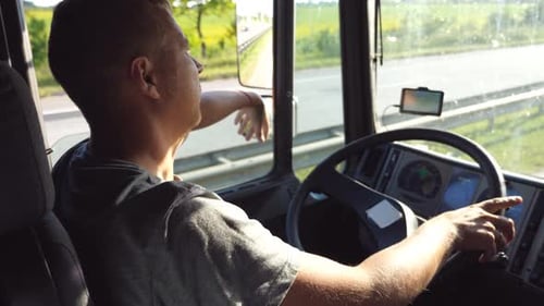 Perfil do motorista de caminhão