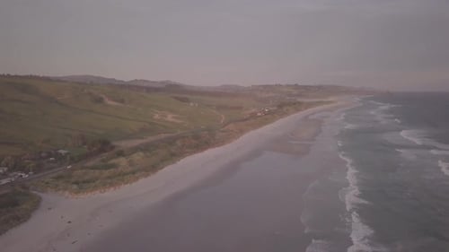 Beautiful beach in New Zealand