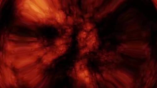 Abstract Fiery Energy Vortex Fluid Background