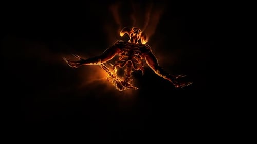 The Hell Creature VJ Loop