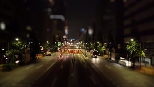 Verkehr bei Nacht