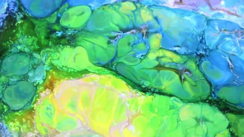 Psychedelic Sacral Paint Texture Background