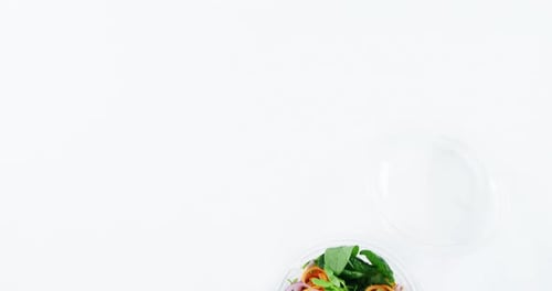 Fresh salad in bowl
