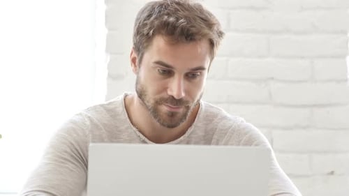 Online Video Chat Talking with Client