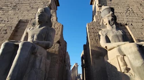 Luxor Temple in Luxor, ancient Thebes, Egypt.