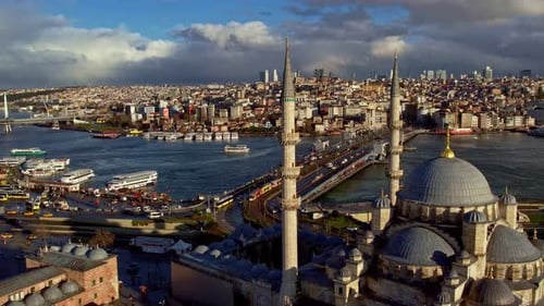 Blick auf Istanbul
