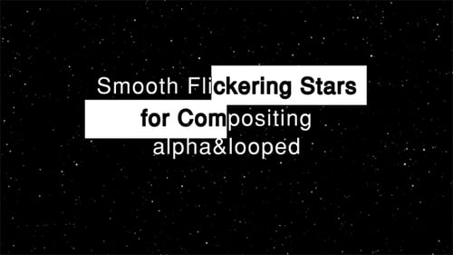 Smooth Flickering Stars