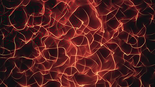 Fantasy Fire Waves Background Loop