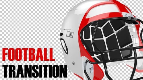 3D Animated Football Helmet Reveal