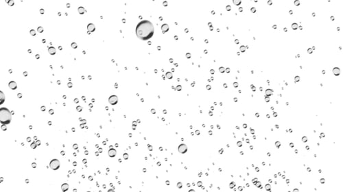 Burbujas de agua subiendo