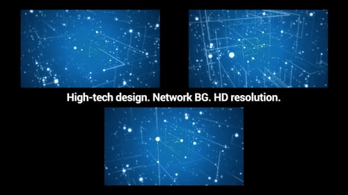 Pack of 7 Abstract Hi-Tech Backgrounds HD