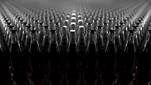 Multiple Cola Bottles