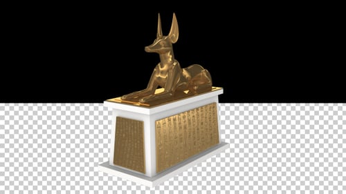 Anubis - Tombe dorée de Toutankhamon