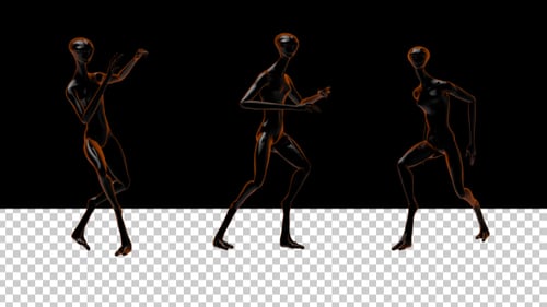 Party Alien - VJ Loop