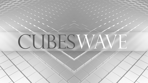 Cubes Wave Loop Background