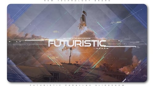 Futuristische Parallax-Diashow | Opener