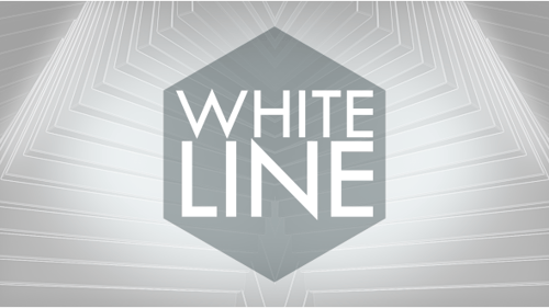White Line Loop Background