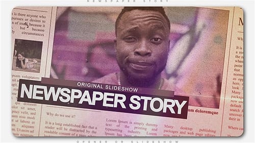 Newspaper Story Slideshow