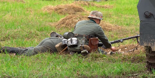 Krieg. Infanterie