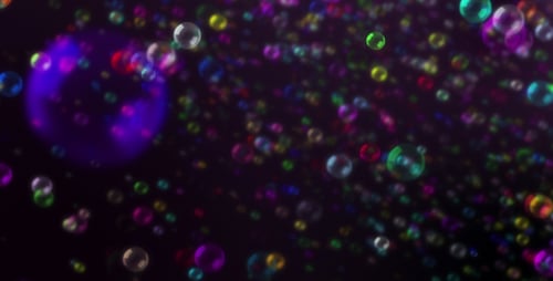 Bulles colorées
